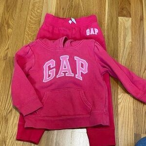 GAP Bright Pink Toddler Outfit